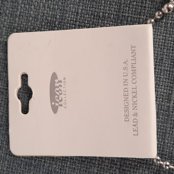 Bumble Honey Bee Pendant Necklace Silver Epoxy Metal Garden Flower Insect - Picture 5 of 6